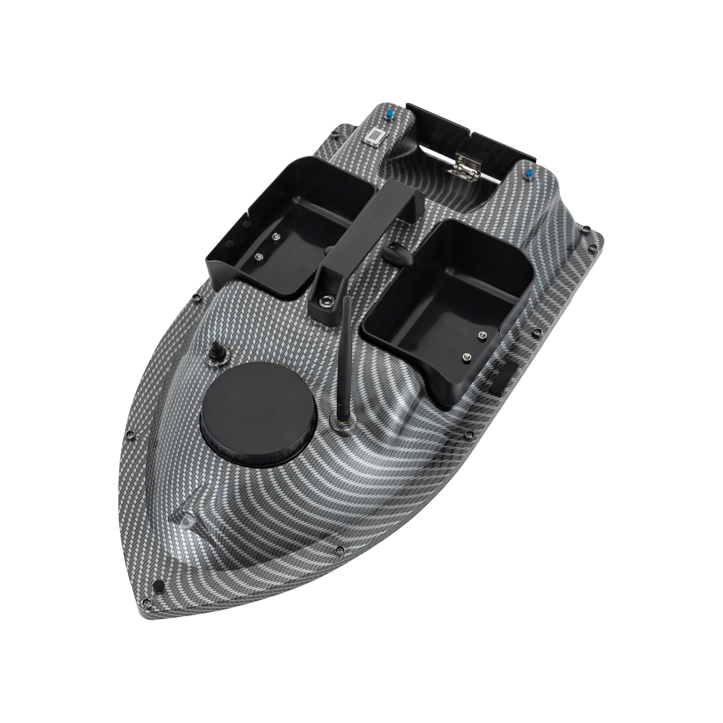 GPS Fishing Bait Boat Rechargeable 2 Batteries 16 Positions