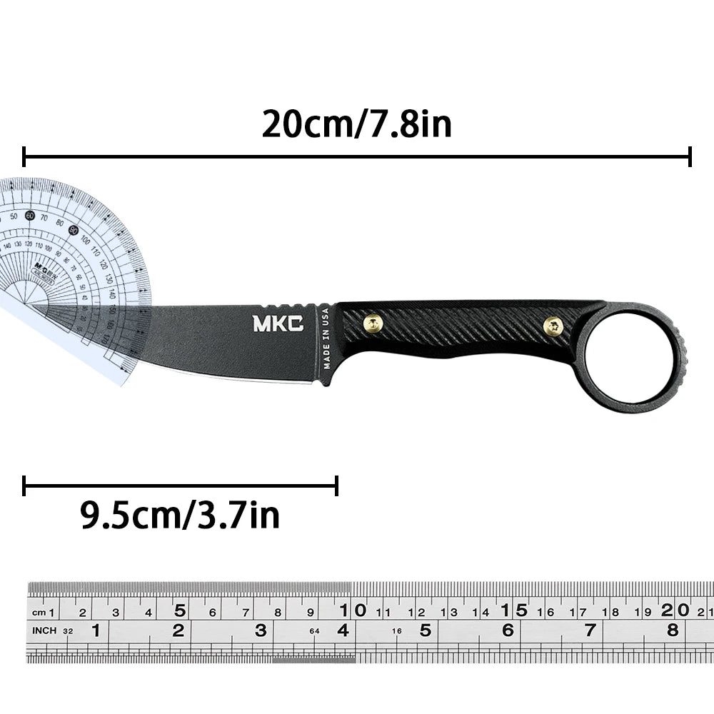 PWSDIY Wargoat Fixed Blade Knife Magnacut G10 Handle