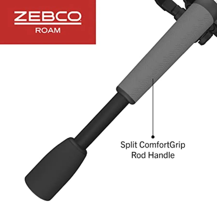 Spinning Reel And Rod Combo With ComfortGrip Handle