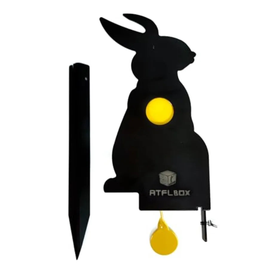 Metal Zombie and Rabbit and Eagle Air Rifle Auto Reset Target Rated for.177.22 Caliber Outdoor Shooting Practice Range