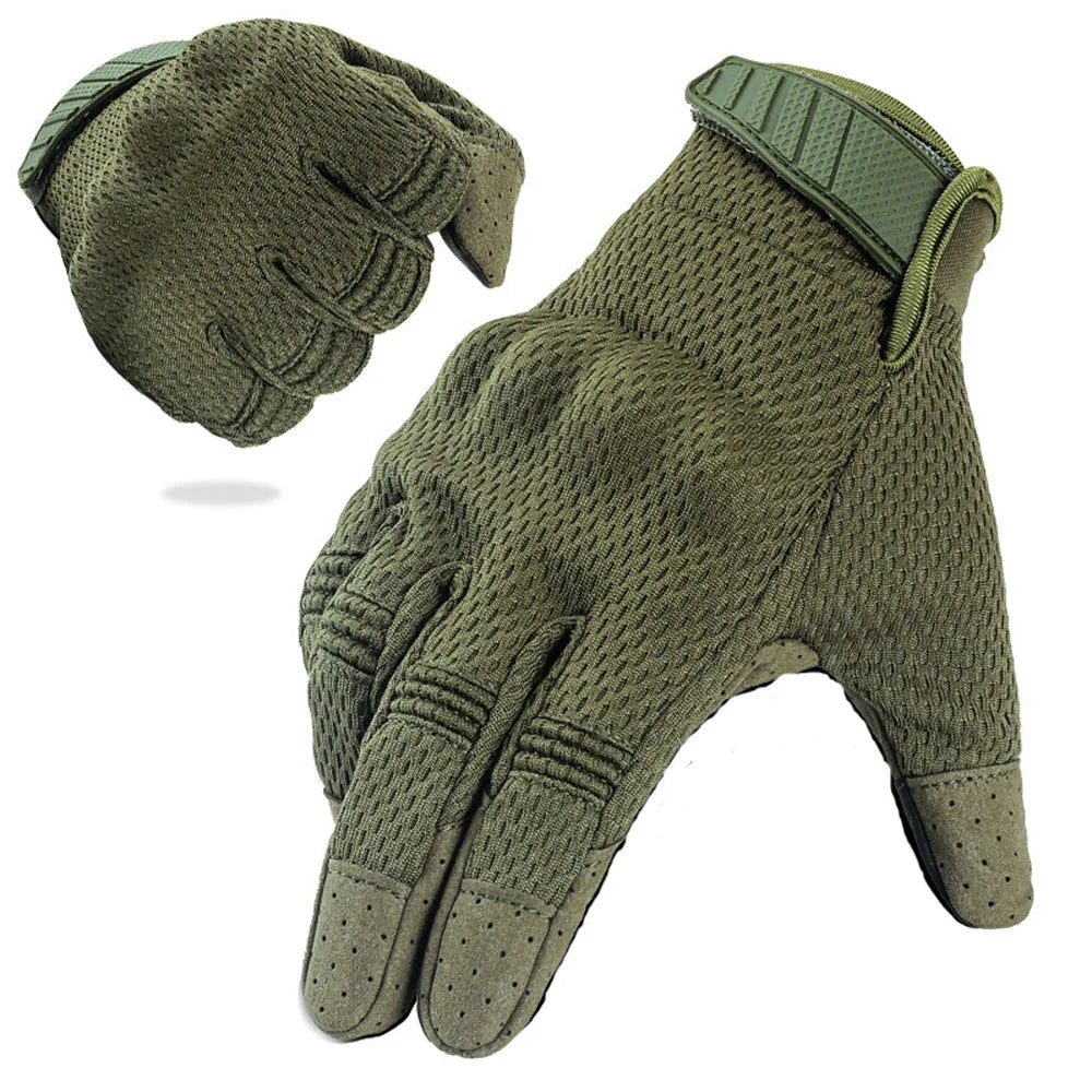 Zhejiang Men Tactical Touchscreen Gloves For OutdoorActivities Non Slip Breathable