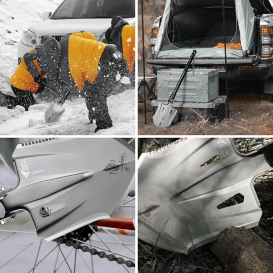 Survival Tactical Shovel Multitool Military Portable Folding Camping Shovel Outdoors