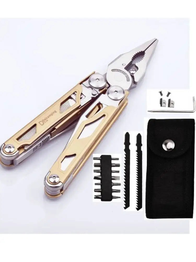 Daicamping DL30 Multitool Set Multifunctional Tool Folding Knife Scissors Pliers EDC Survival Gear