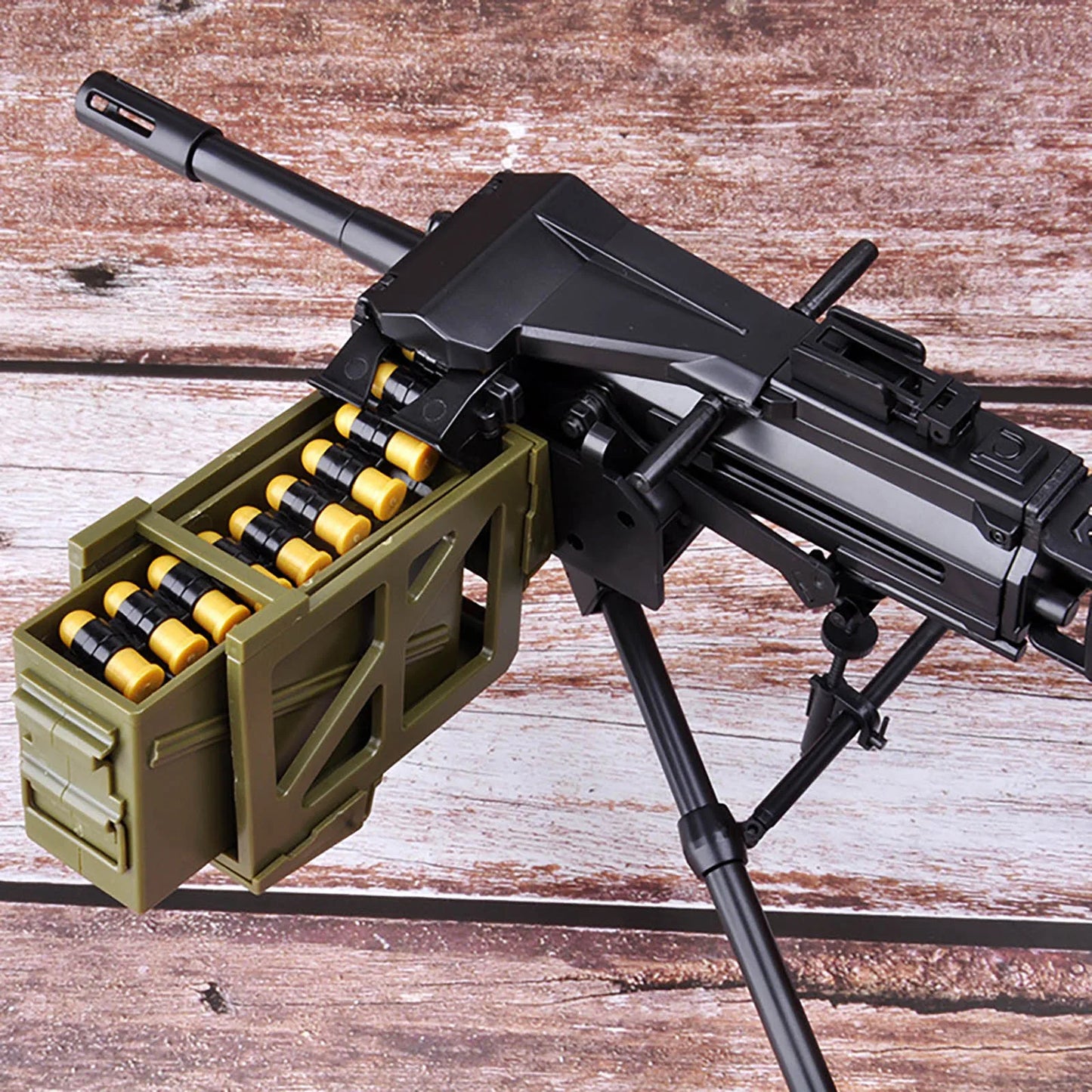 1/6 MK19 Grenade Launcher 4D Gun Model 1:6 Assembly Military Soldier Accessories Model Toy For Military Weapon Ornaments