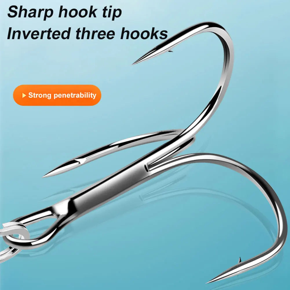 MOJOYCE 5 Pieces Multi Jointed Swimbaits Treble Hooks Fishing Lures