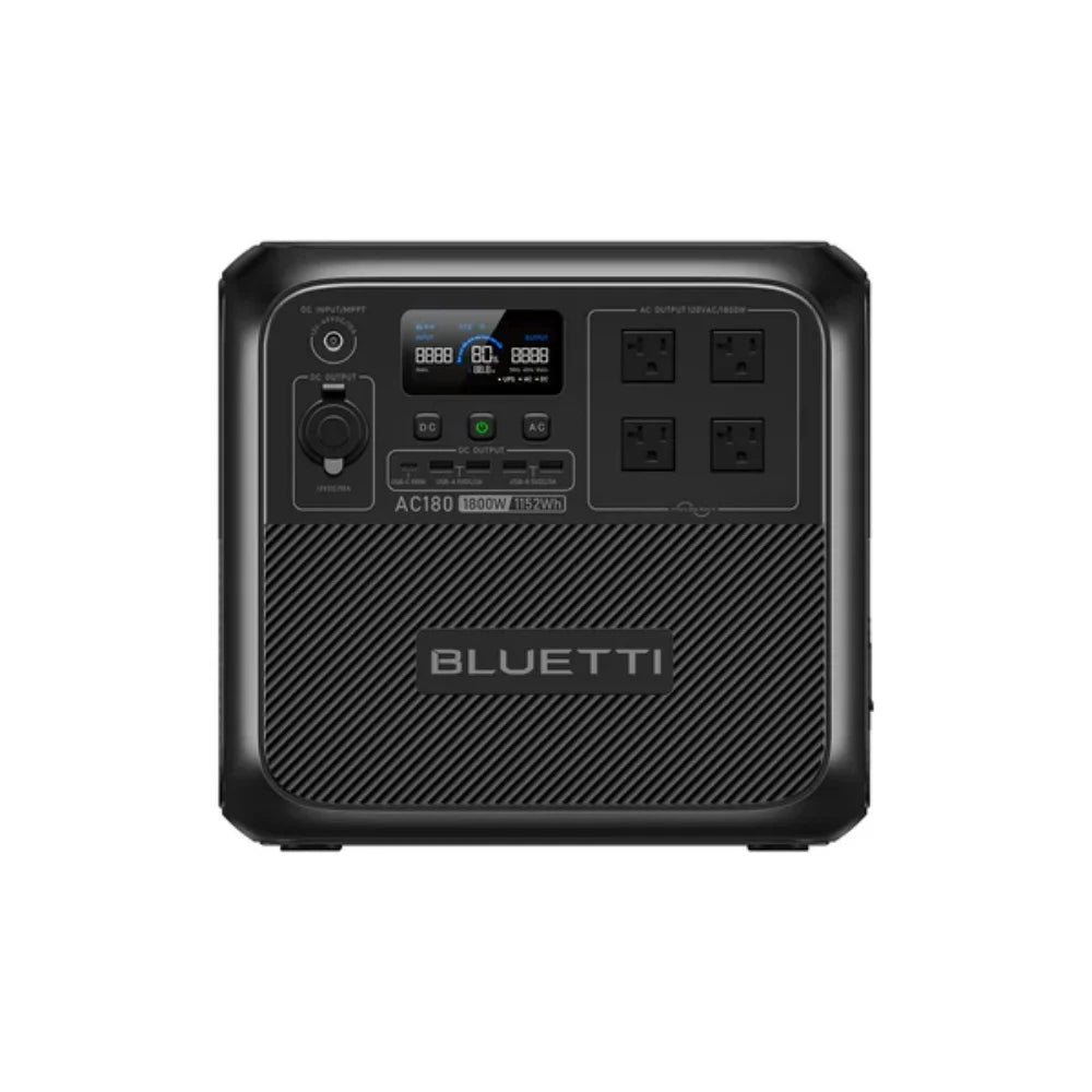 Bluetti AC180 Solar Portable Power Station 1800W 1152Wh