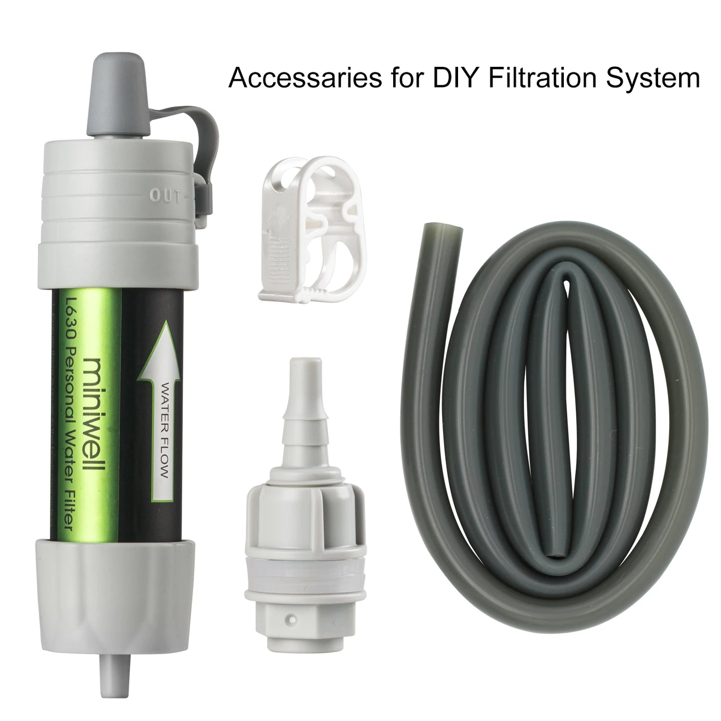 Miniwell L630 Portable Water Filter System For Military Survival DisasterPreparedness