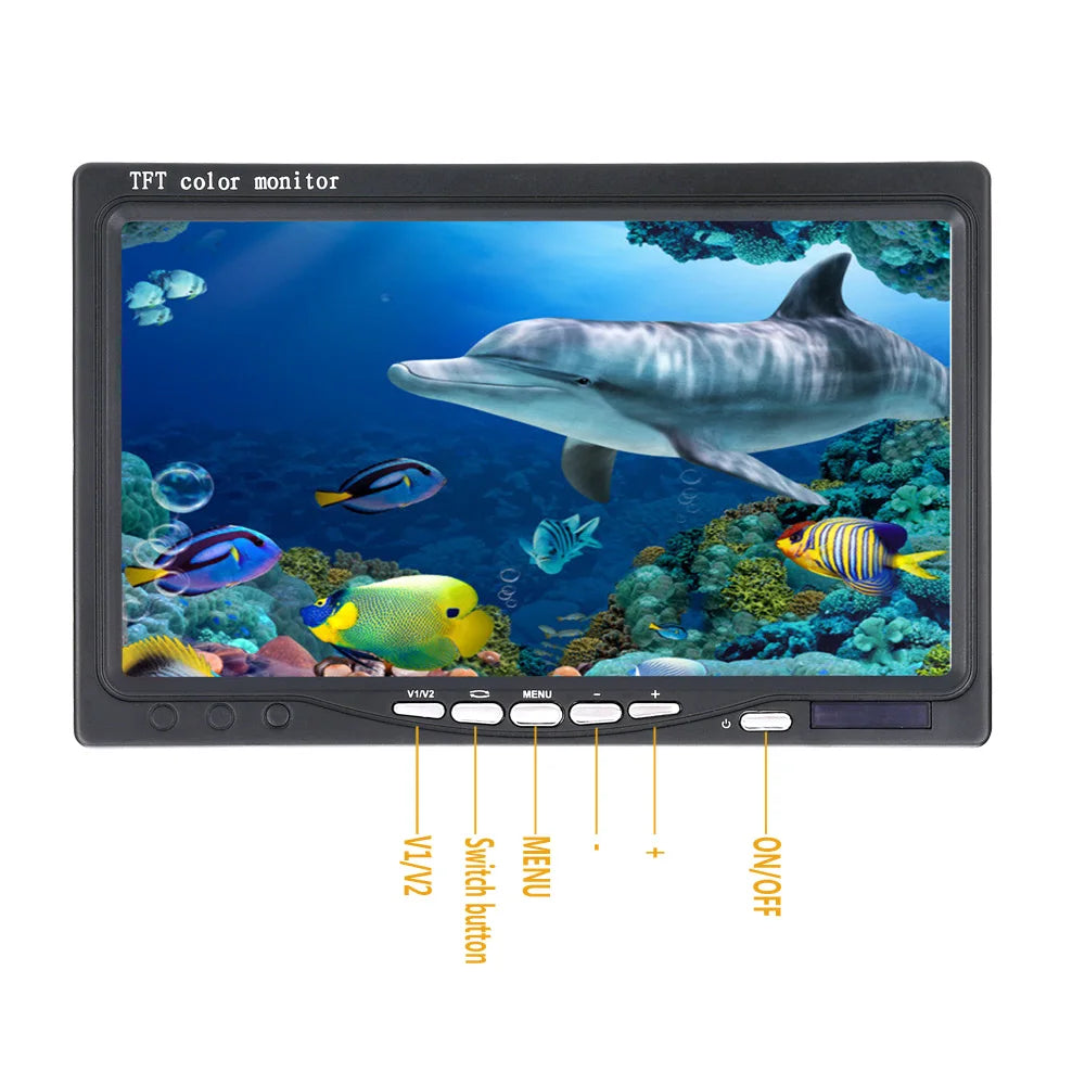 Fish Finder Underwater Fishing Camera 7 Inch IP68 LEDs