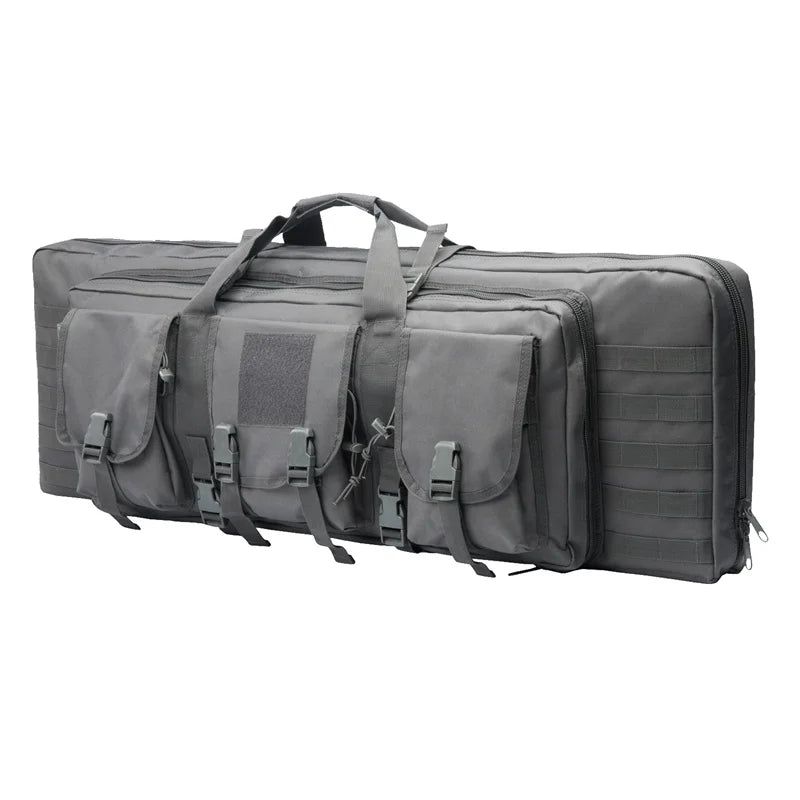 LQARMY Tactical Double Rifle Case 32 38 42 48 Inch Molle