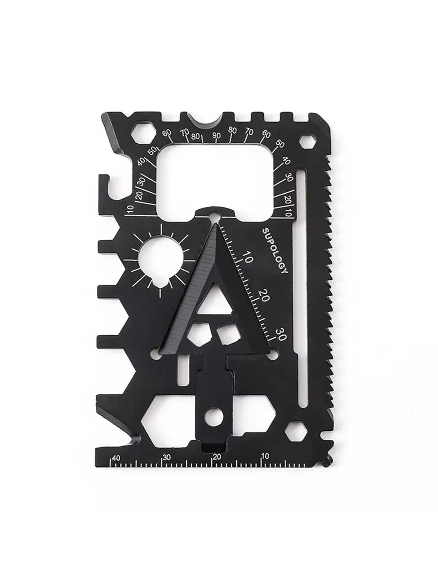 Electric 18-in-1 Credit Card Survival Tool Multi-Function Card Knife