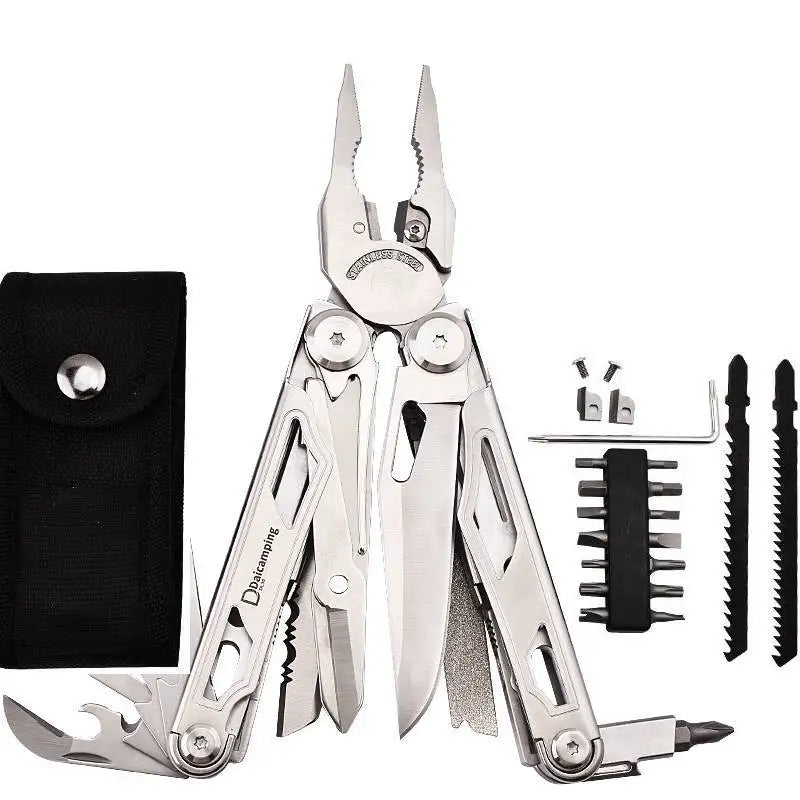 Daicamping DL30 Multitool Set Multifunctional Tool Folding Knife Scissors Pliers EDC Survival Gear