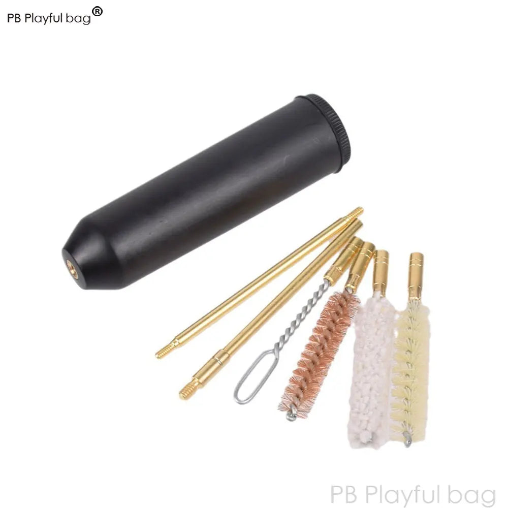 7pcs/set Professional Toy Gun Cleaning Kit Outdoor Sports Multipurpose 9mm Pocket Size Pistol Cleaning Kit Toy Accessories QG700