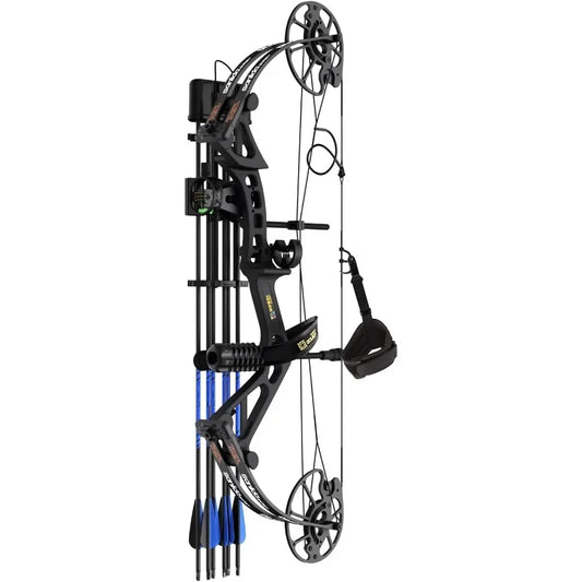 Sanlida Dragon X7 Ready to Hunt Compound Bow Package for Adults Archery Compound Bow and Arrow Set 0-70 Lbs Draw Weight No Bow