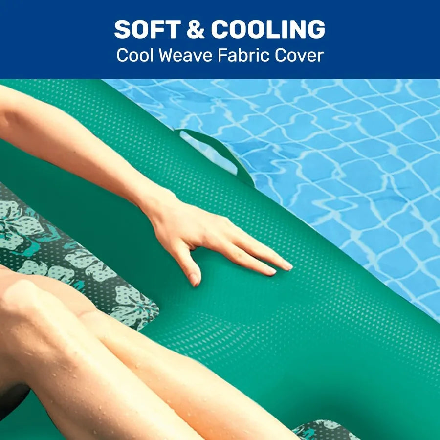 Hign-concerned Aqua Campania 2-in-1 Pool Float Lounge