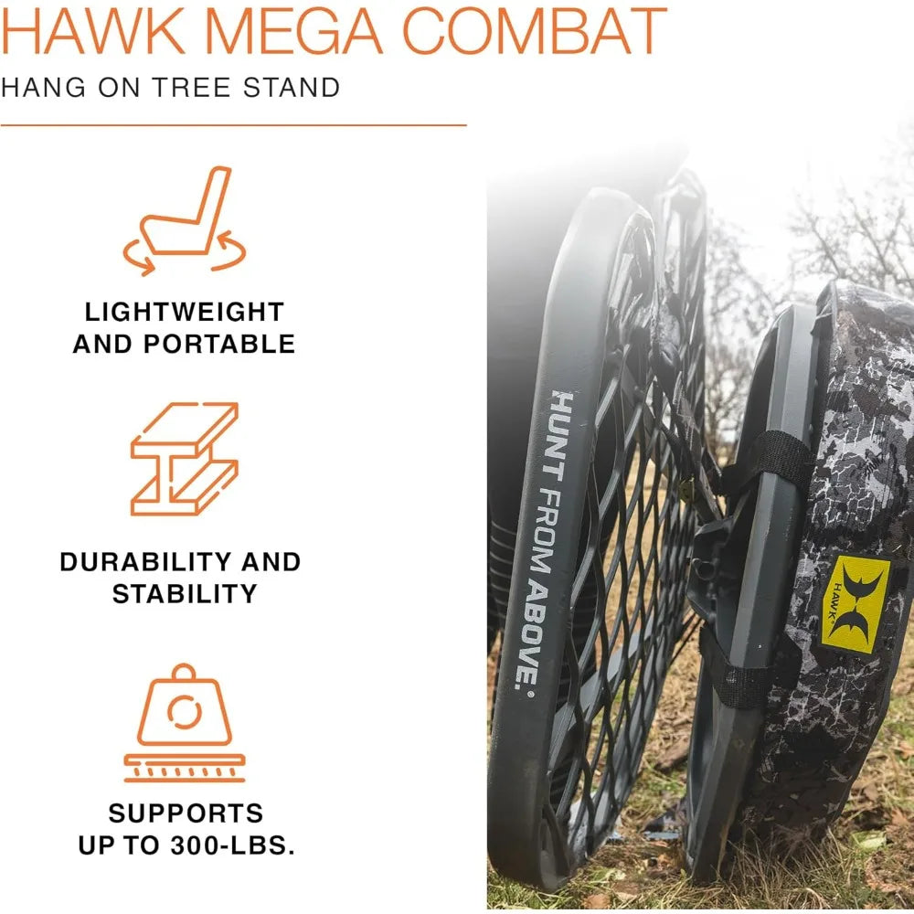 XMSJ Adjustable Deer Hunting Tree Stand Hang On Outdoors