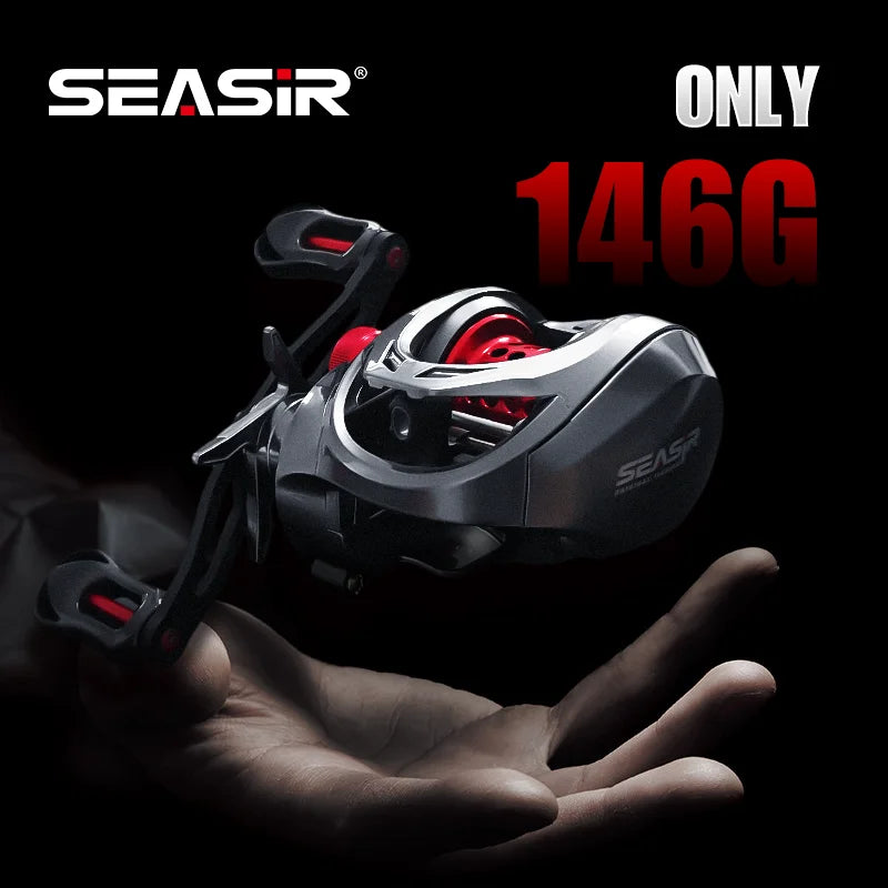 SeaSir Baitcasting Reel Ultralight Carbon Fiber 7 3 1