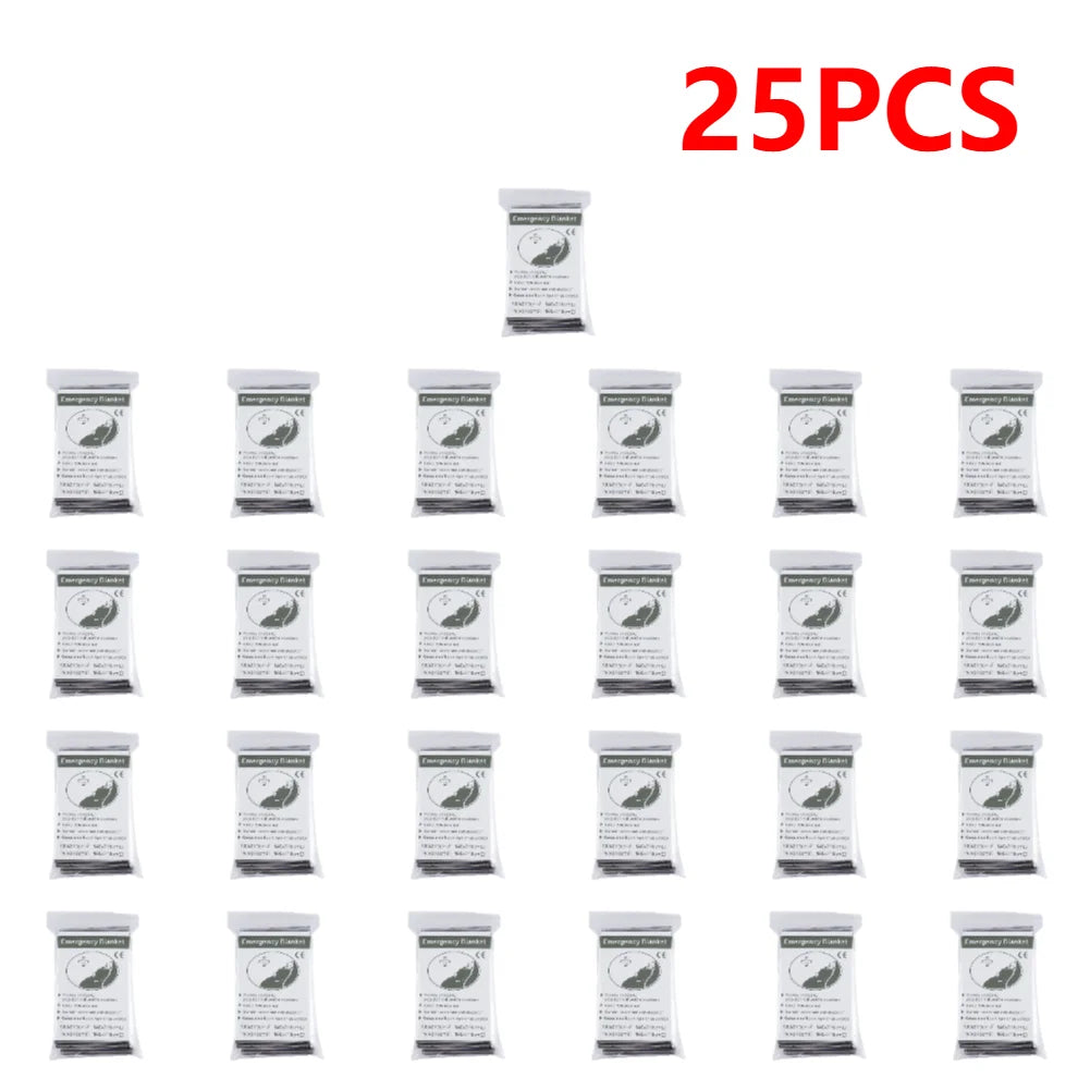 Shunmaii Emergency Thermal Poncho Blanket Waterproof