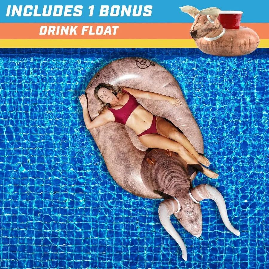 Hign Concerned Giant Inflatable Pool Floats Unicorn Dragon