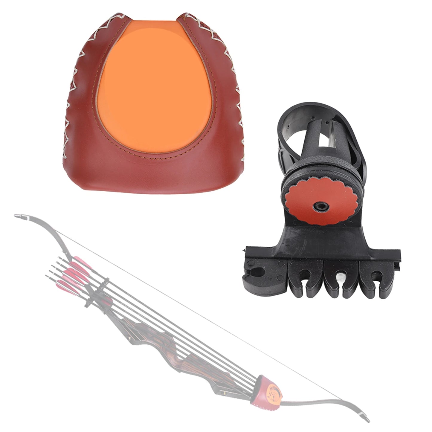 LIXADAH Quick Release 6 Arrows Quiver For Recurve Bow