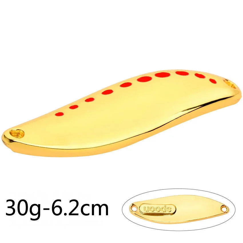 Metal Vib Leech Spinner Spoon Lures For Bass Pike Perch Freshwater Fishing Tackle Gear