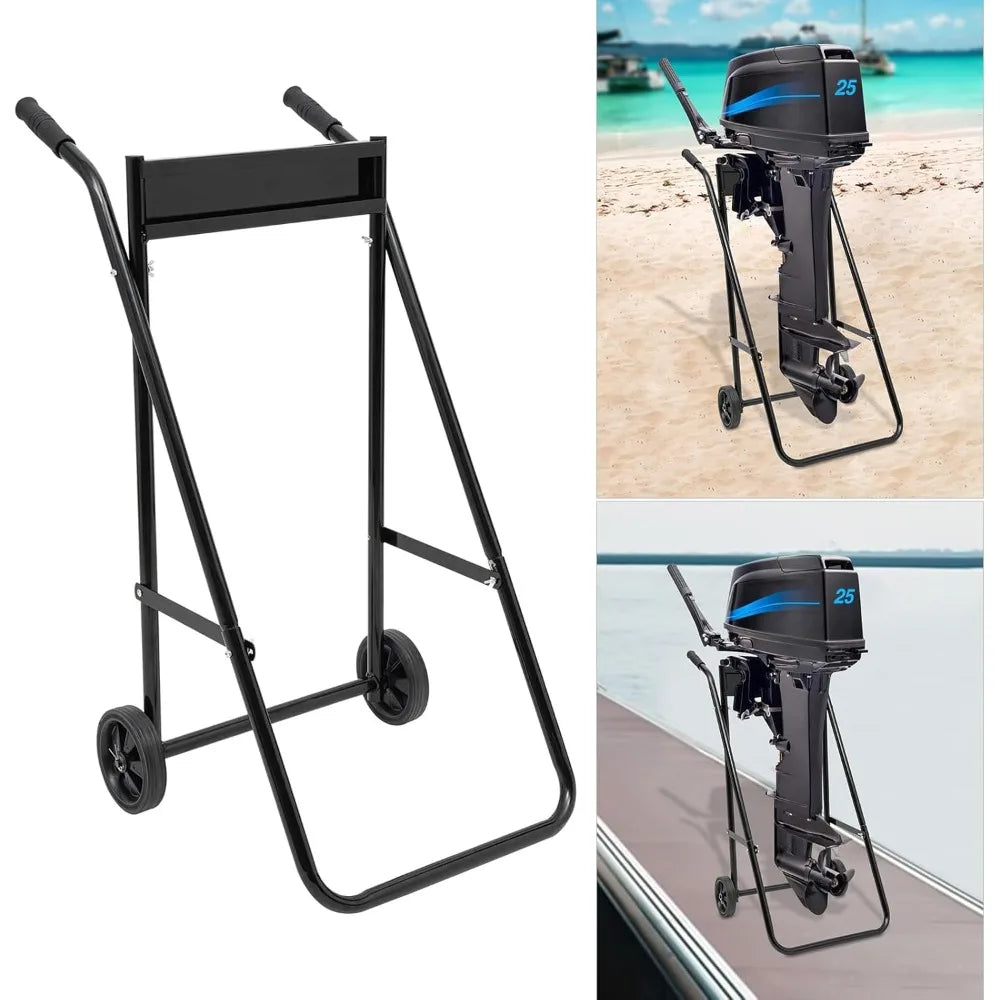 High Concerned Outboard Motor Trolley Stand Foldable Carrier