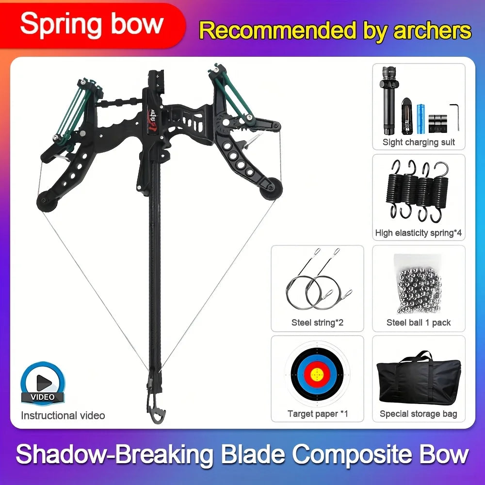 Highconcerned Shadow Breaking Compound Bow 40 Shots Archery