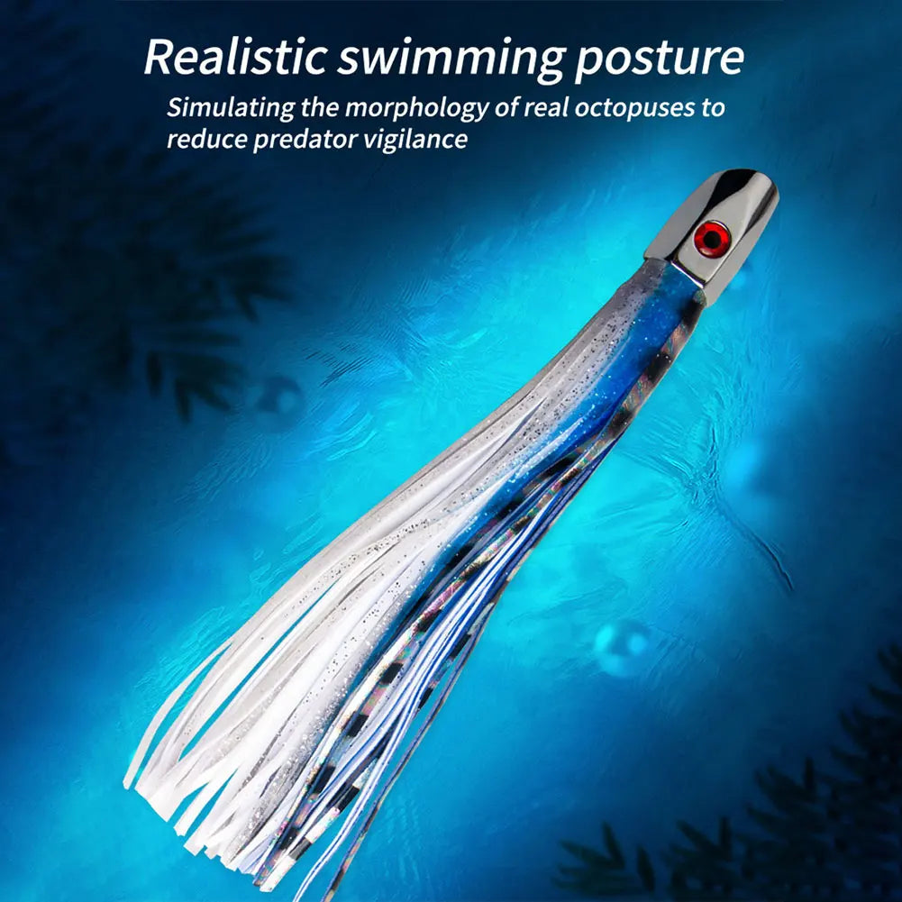 Big Game Drag Trolling Lure Copper Head Octopus For Marlin