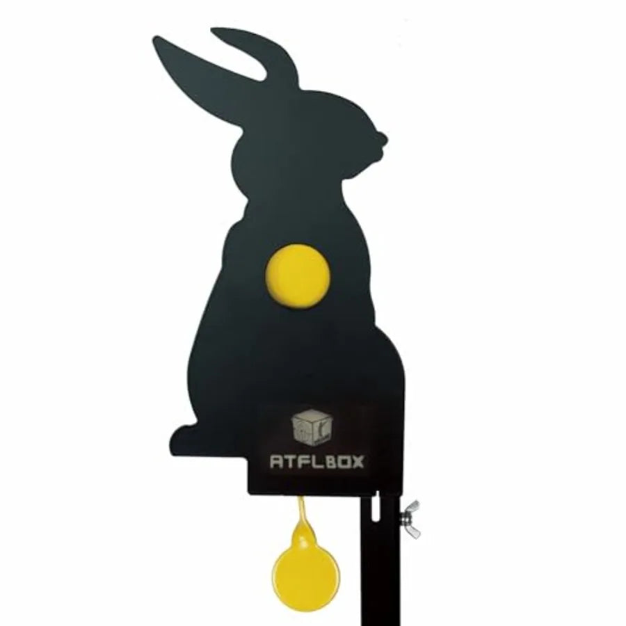 Metal Zombie and Rabbit and Eagle Air Rifle Auto Reset Target Rated for.177.22 Caliber Outdoor Shooting Practice Range