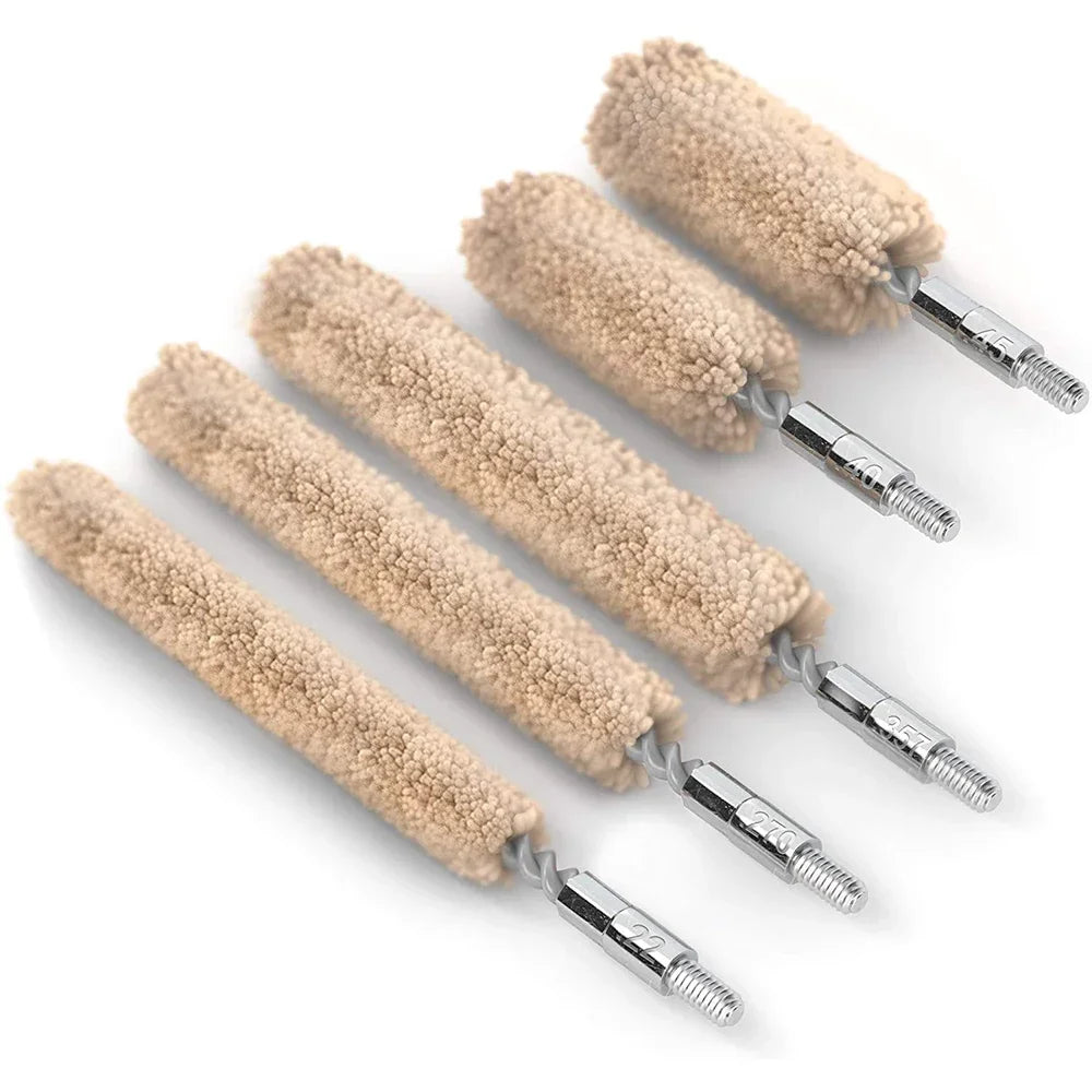 Universal 16 Pcs/set Tactical Gun Handgun Pistol Brass Rod 22LR .22 9mm .40 .357 Caliber Barrel Cleaning Kit Portable Range Bag