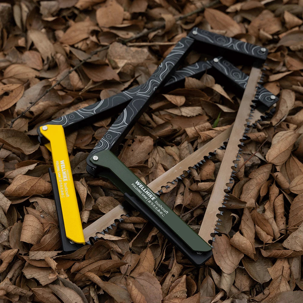 Folding Saw With Storage Bag Multifunctional Aluminum Alloy Camping Saw