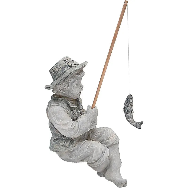 Design Toscano Frederic Little Fisherman Of Avignon Statue