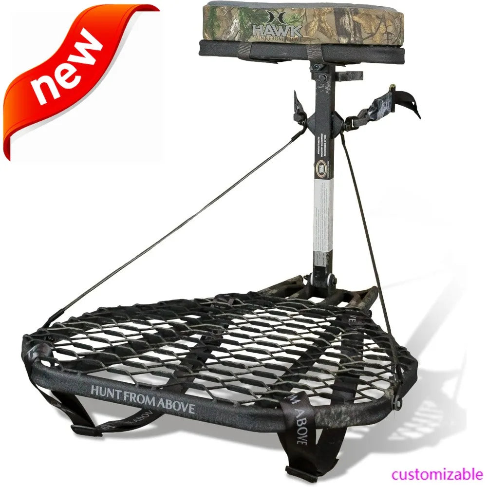 XMSJ Adjustable Deer Hunting Tree Stand Hang On Outdoors