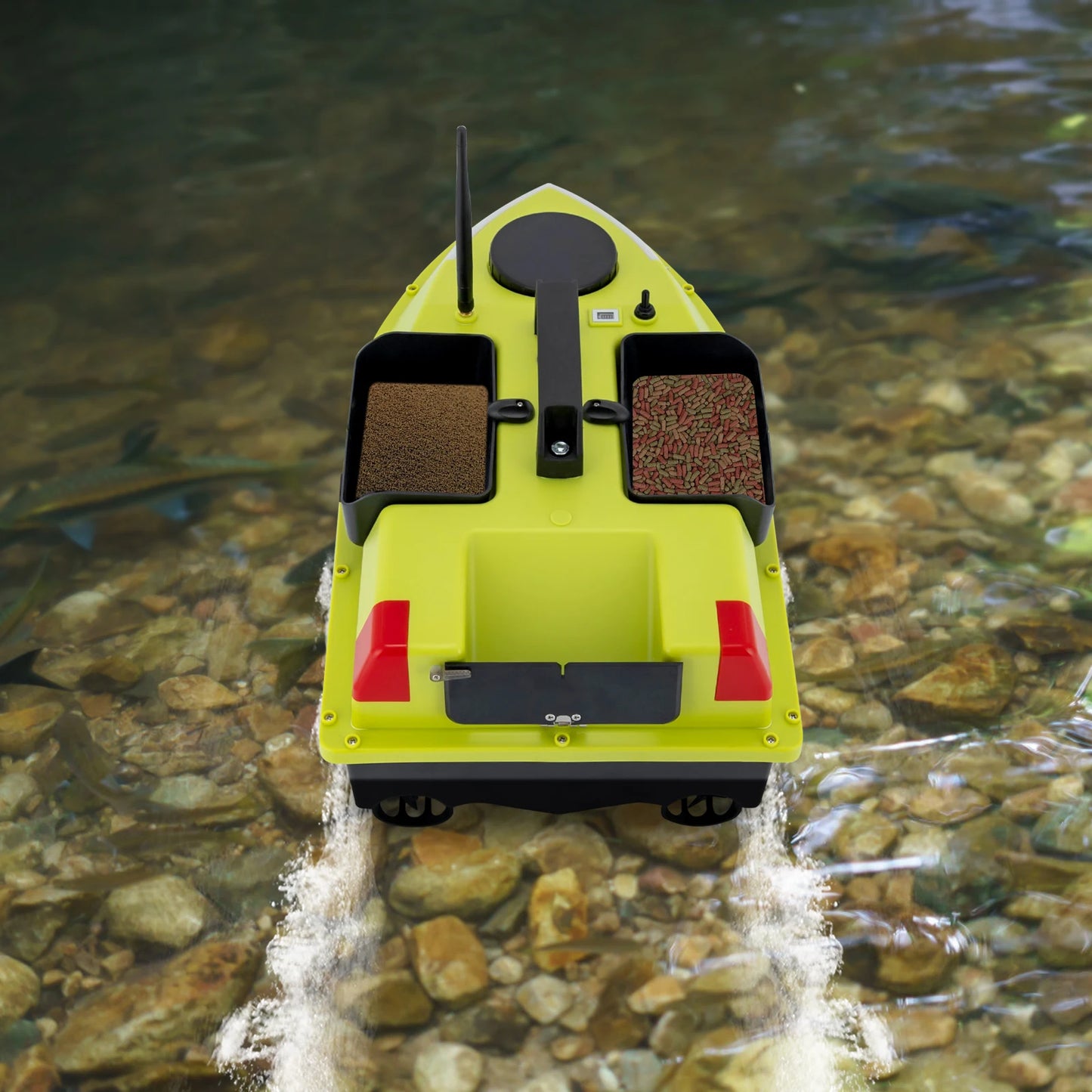 Rechargeable GPS Fishing Bait Boat Remote Control 600m