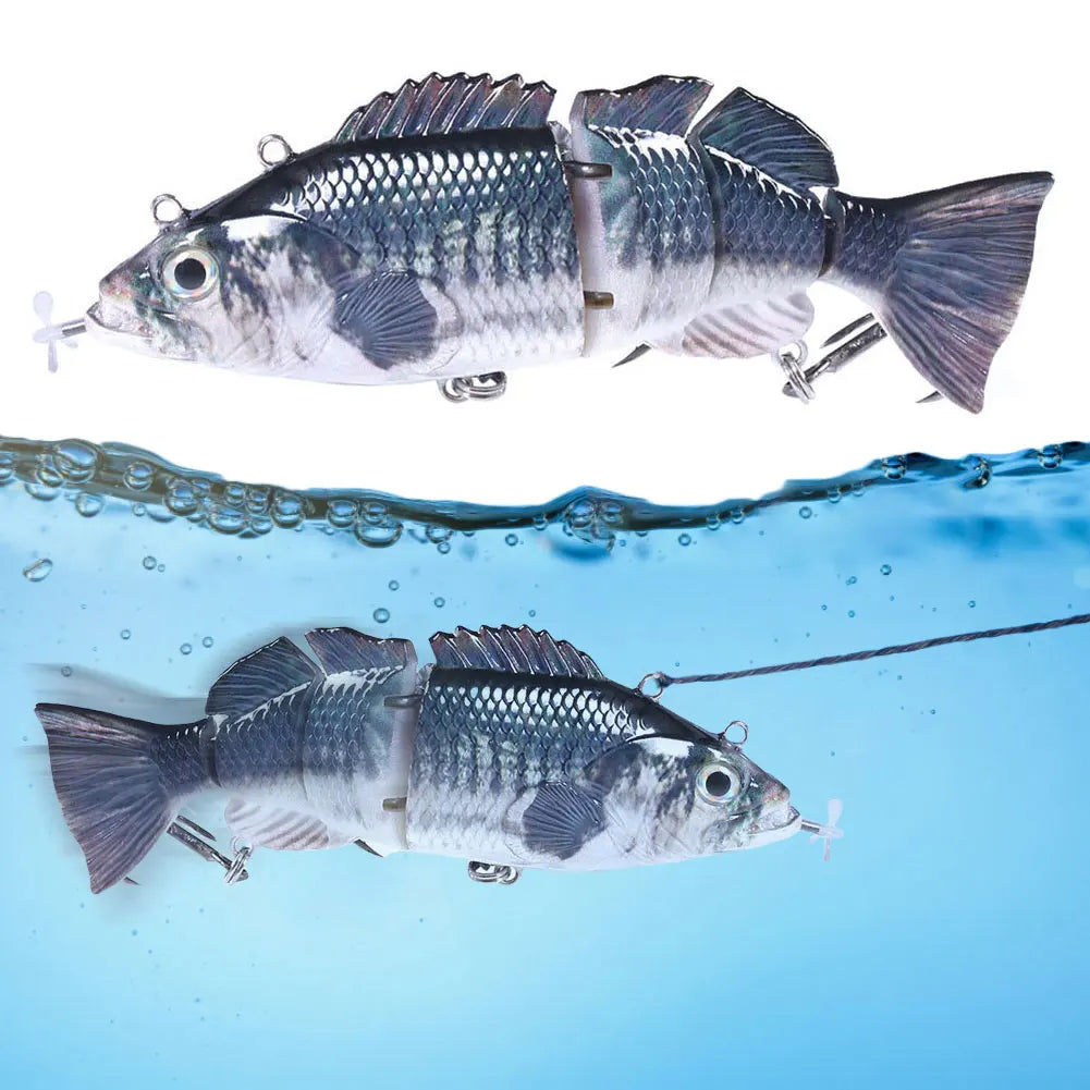 Robotic Swimming Lure USB Rechargeable Electric Swimbait