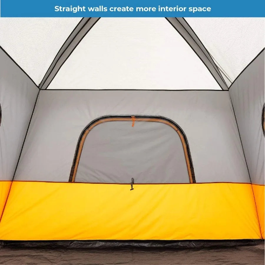 Building Portable Family Camping Tent for 4 to 6 People