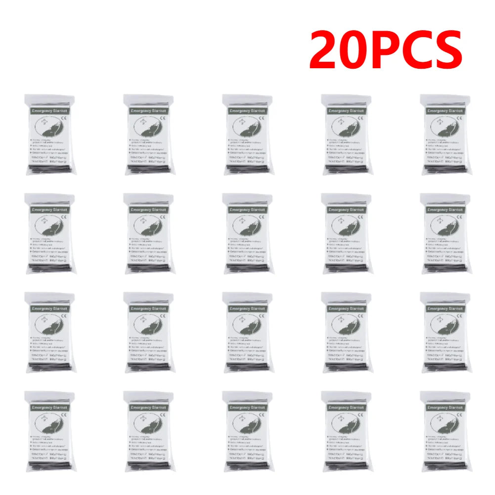 Shunmaii Emergency Thermal Poncho Blanket Waterproof