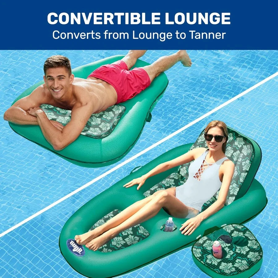Hign-concerned Aqua Campania 2-in-1 Pool Float Lounge