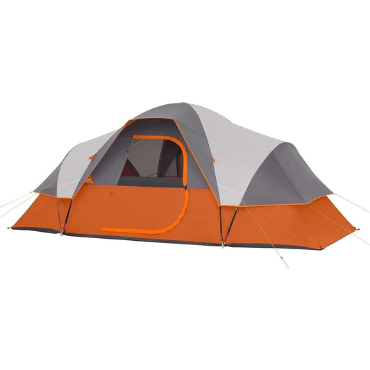 Building Family Dome Tent For 8 Plus With Gear Loft