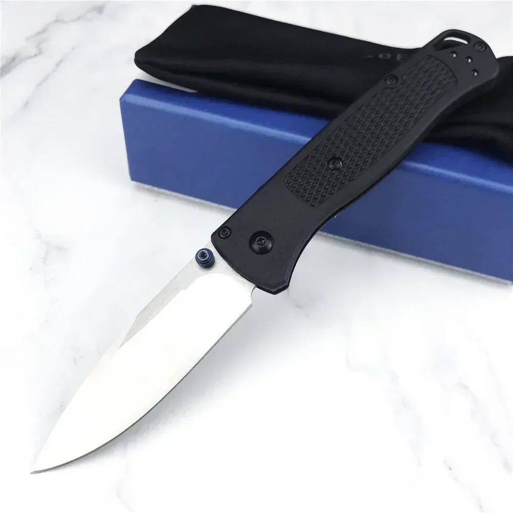 DIY Supplies G10 Nylon Fiber EDC Folding Knife BM 535