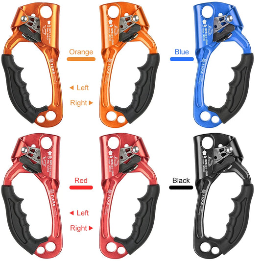 DOACTH Aluminum Hand Ascender for Rock Climbing and Caving