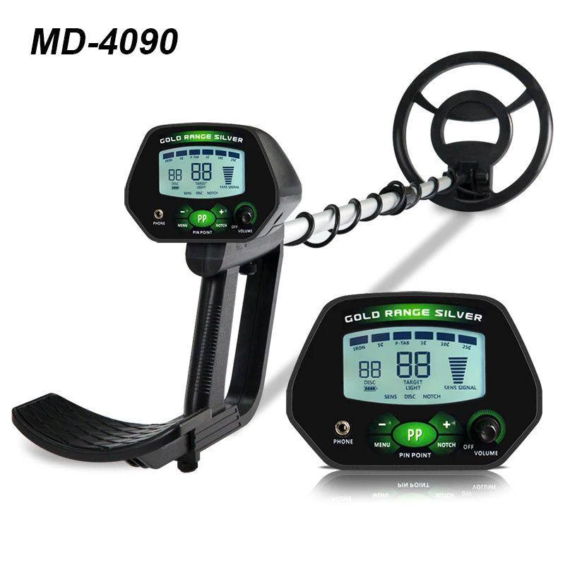 DIY Supplies MD4090 Metal Detector Pro Gold Digger LCD