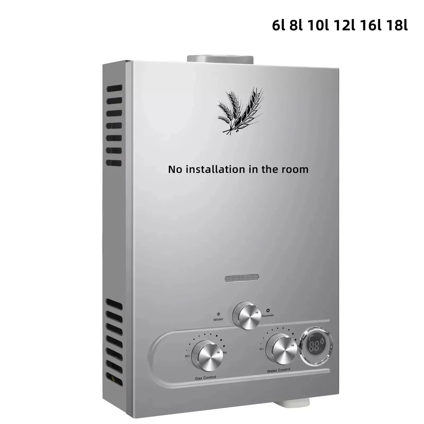 Sihao LPG Water Heater Tankless Boiler Portable Hot Water