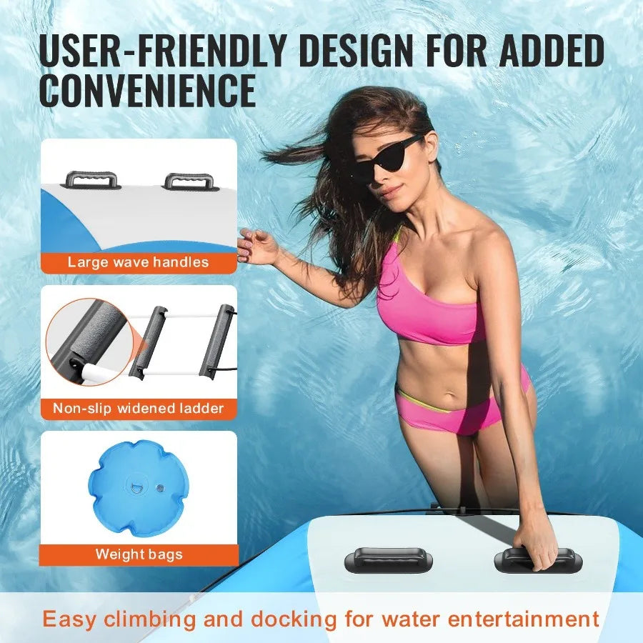 Guangdong Inflatable Water Bouncer Trampoline Platform