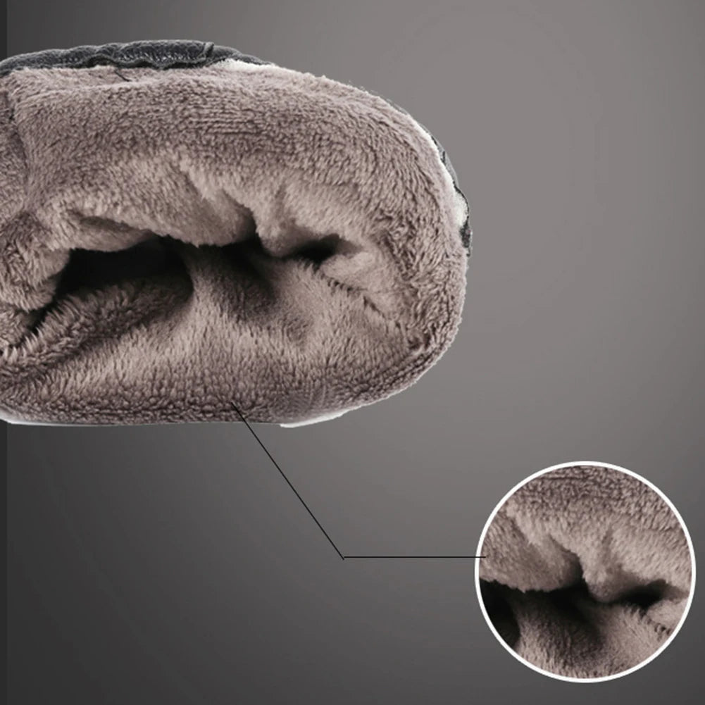 VODOOLCN USB Electric Heated Gloves Outdoor Winter Sports Waterproof Touchscreen