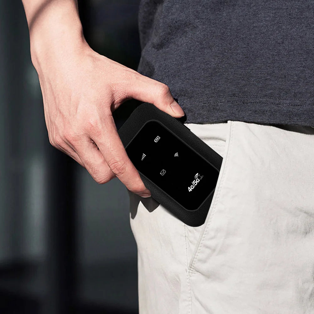 ALLOYSEED 4G LTE Mobile WiFi Router With SIM Slot Portable