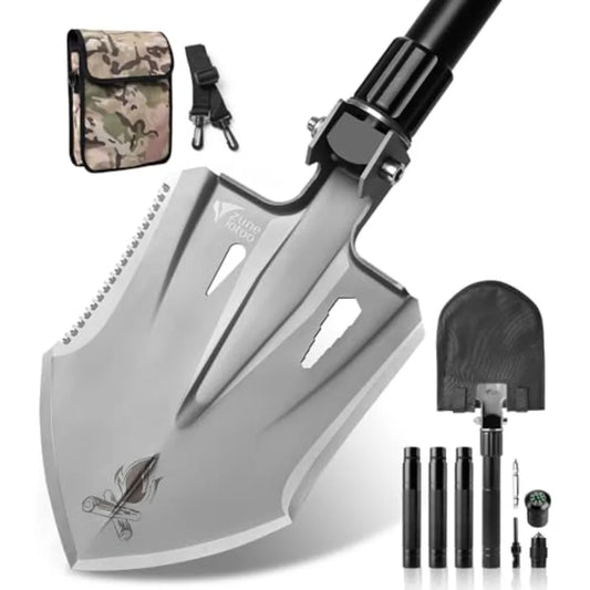Survival Tactical Shovel Multitool Military Portable Folding Camping Shovel Outdoors