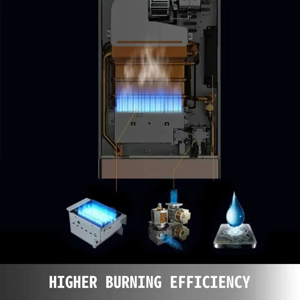 Sihao LPG Water Heater Tankless Boiler Portable Hot Water