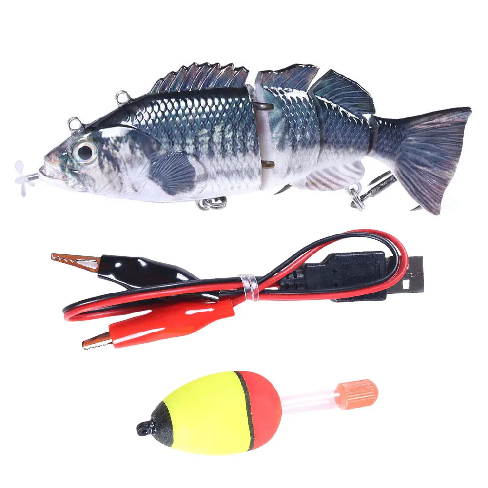 Robotic Swimming Lure USB Rechargeable Electric Swimbait