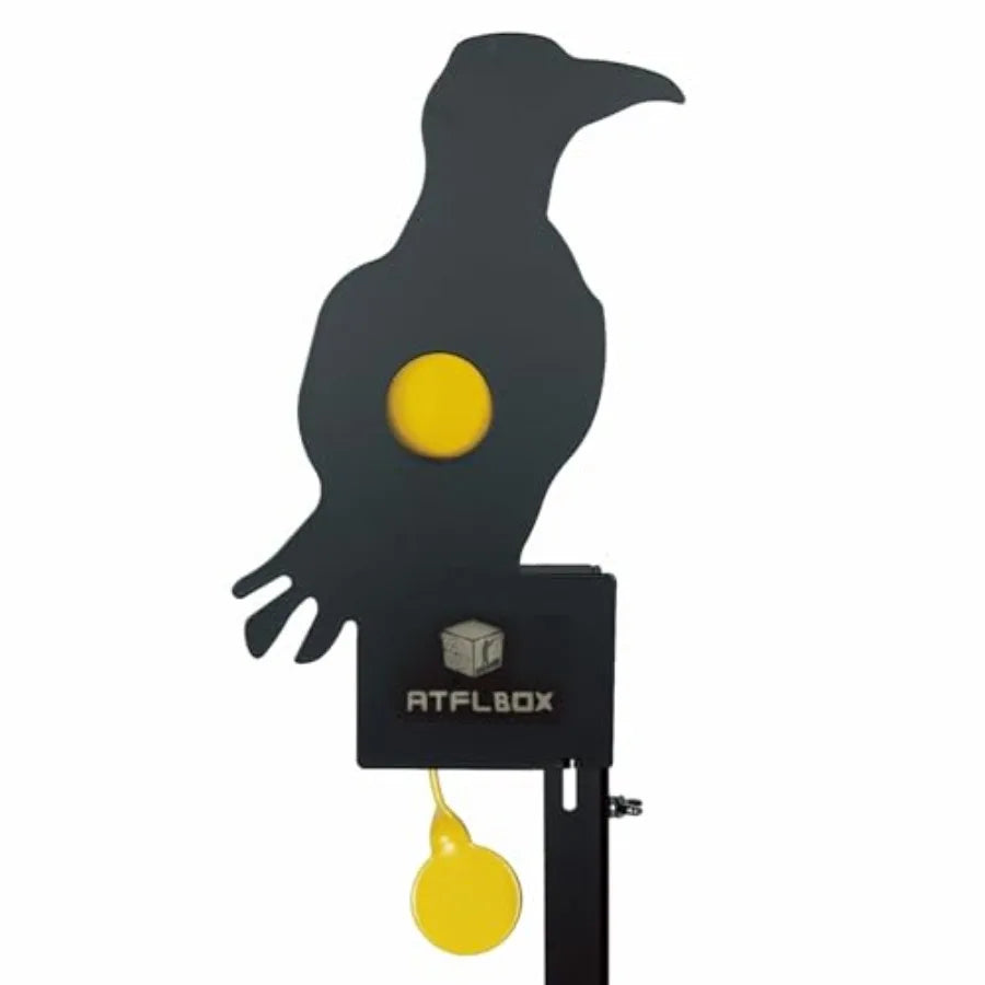 Metal Zombie and Rabbit and Eagle Air Rifle Auto Reset Target Rated for.177.22 Caliber Outdoor Shooting Practice Range