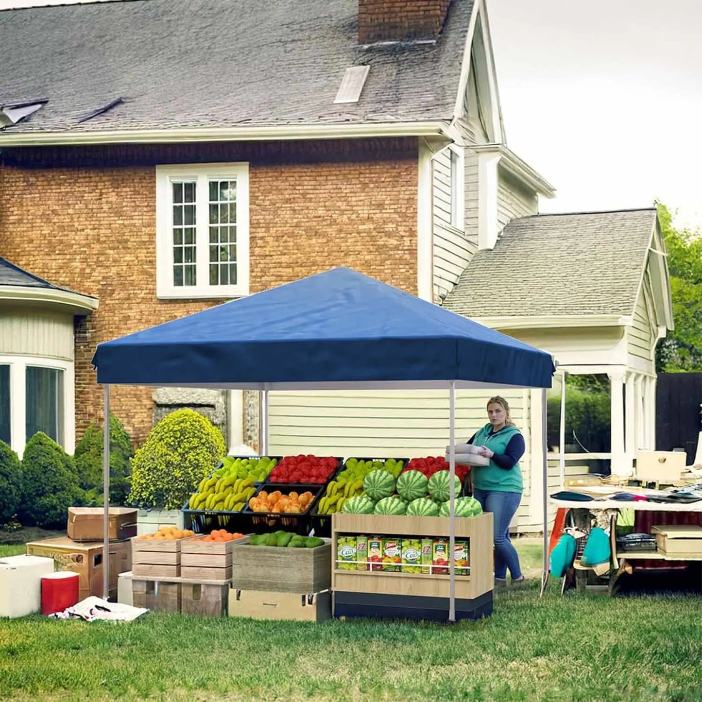 10x10 Feet Pop Up Canopy Tent Outdoor Heavy Duty Shelter